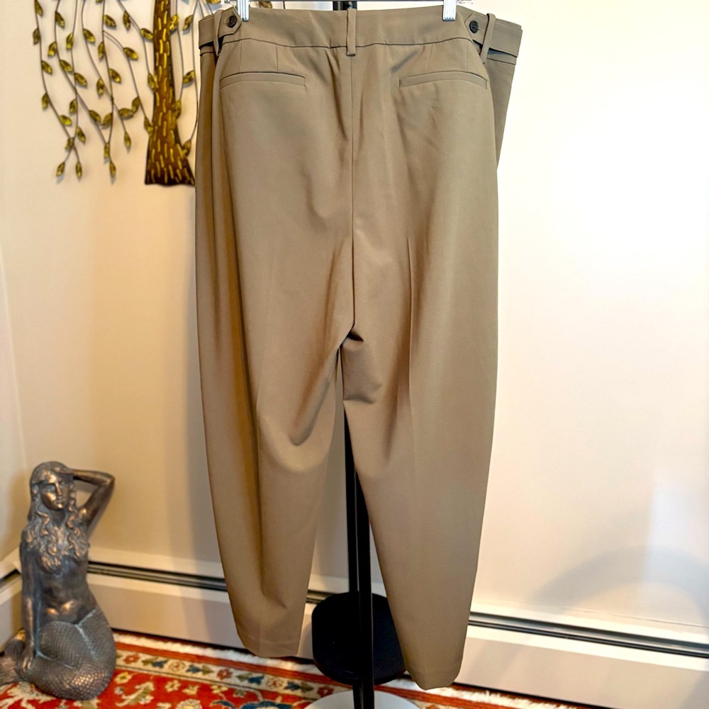 Calvin Klein Taupe Trousers - Picture 2 of 10